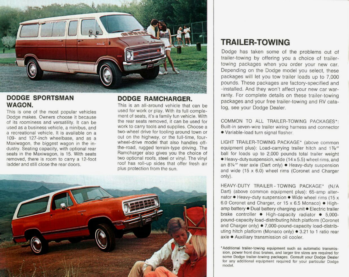 1975 Dodge Brochure Page 5